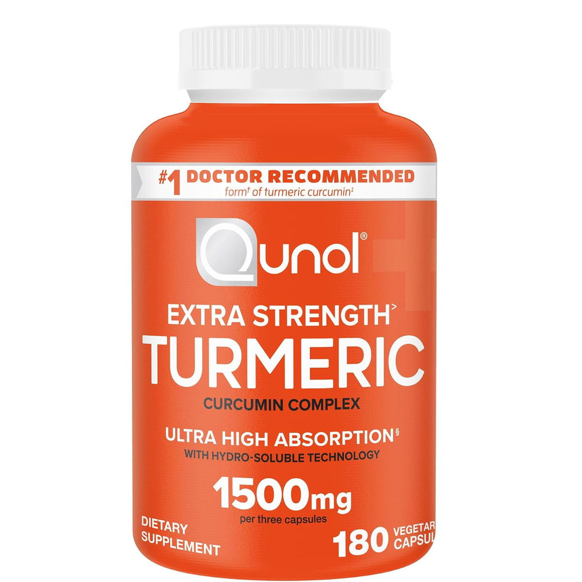 Qunol Extra Strength Turmeric Curcumin Complex 1500mg