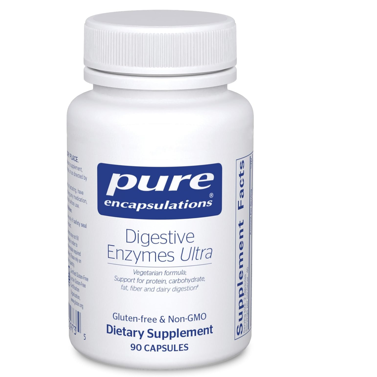 Pure Encapsulations Digestive Enzymes Ultra 90 Vegetarian Capsules