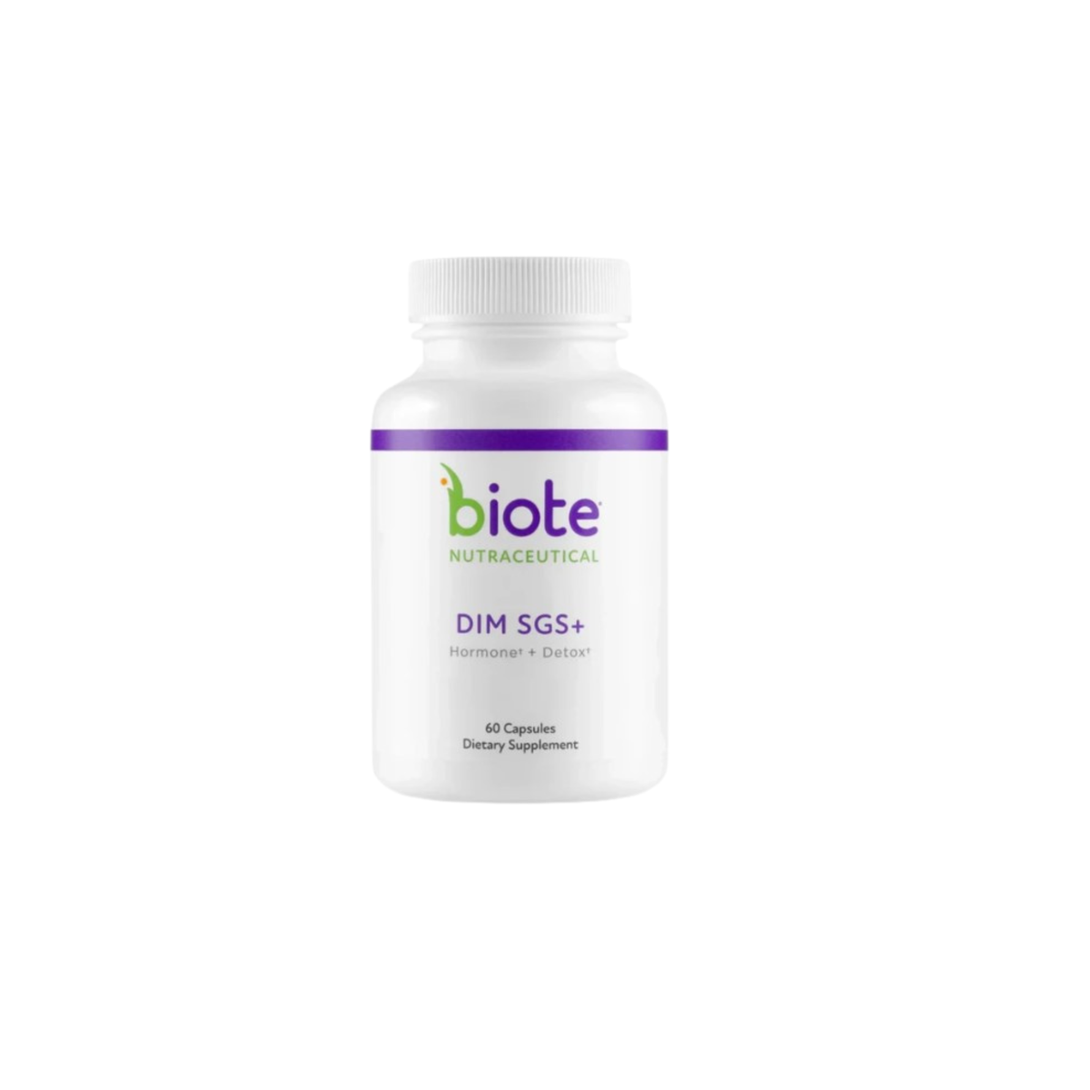 Biote Nutraceuticals DIM SGS+ Hormone + Detox - 60 Capsules
