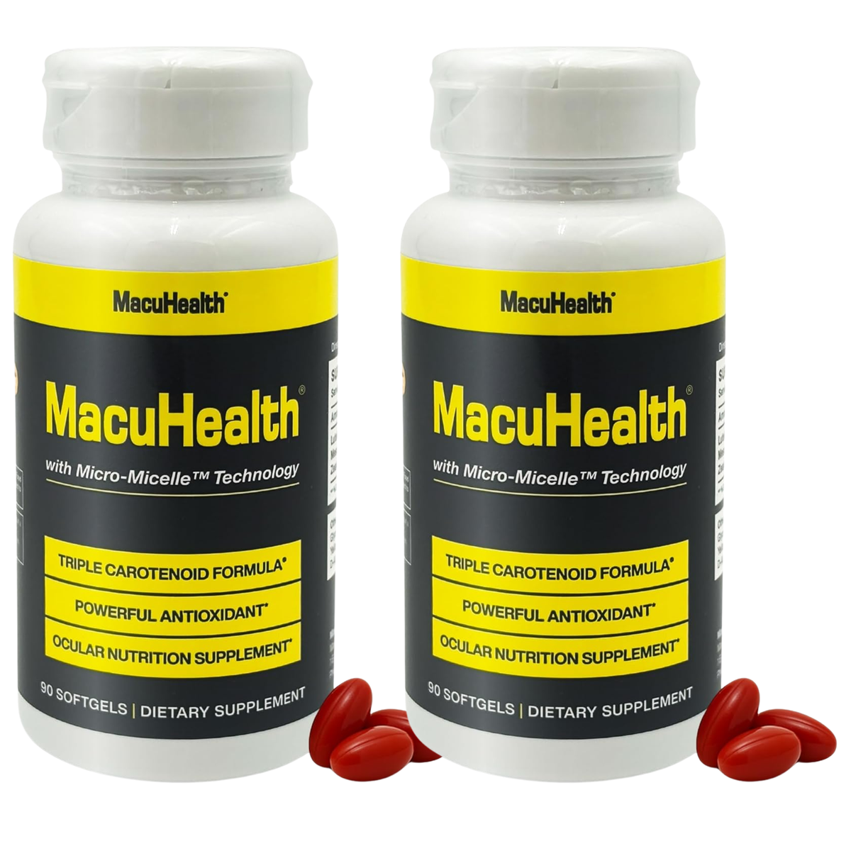 MacuHealth Triple Carotenoid Formula with Micro-Micelle Technology