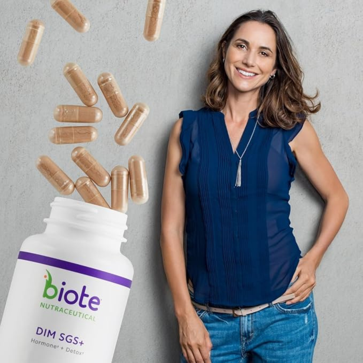 Biote Nutraceuticals DIM SGS+ Hormone + Detox - 60 Capsules
