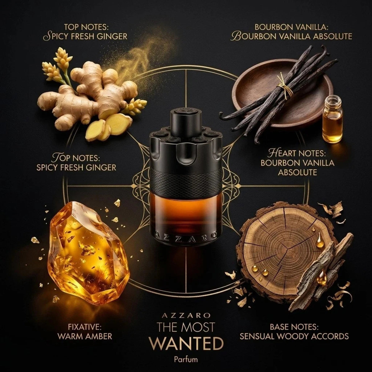 Azzaro The Most Wanted Parfum 3.38 oz