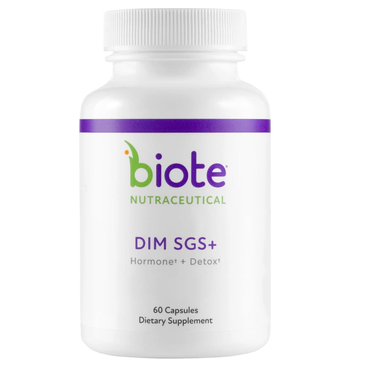Biote Nutraceuticals DIM SGS+ Hormone + Detox - 60 Capsules
