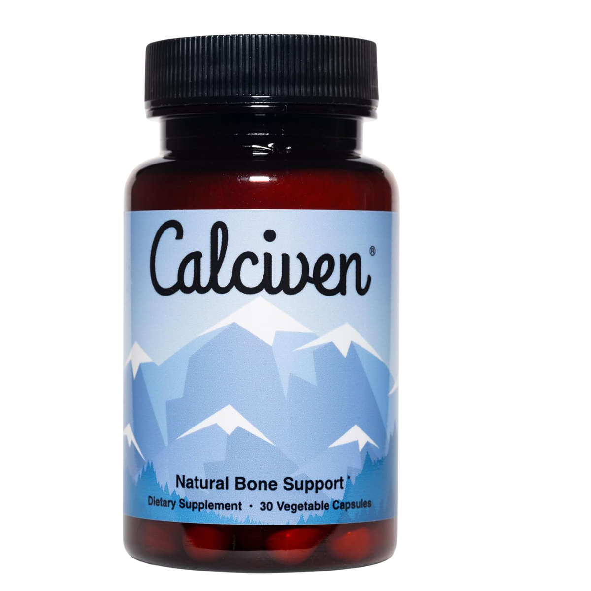 Calciven Natural Bone Support Dietary Supplement, 30 Vegetable Capsules