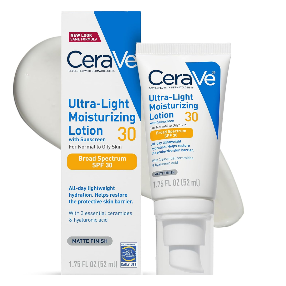 CeraVe AM Facial Moisturizing Lotion with SPF 30