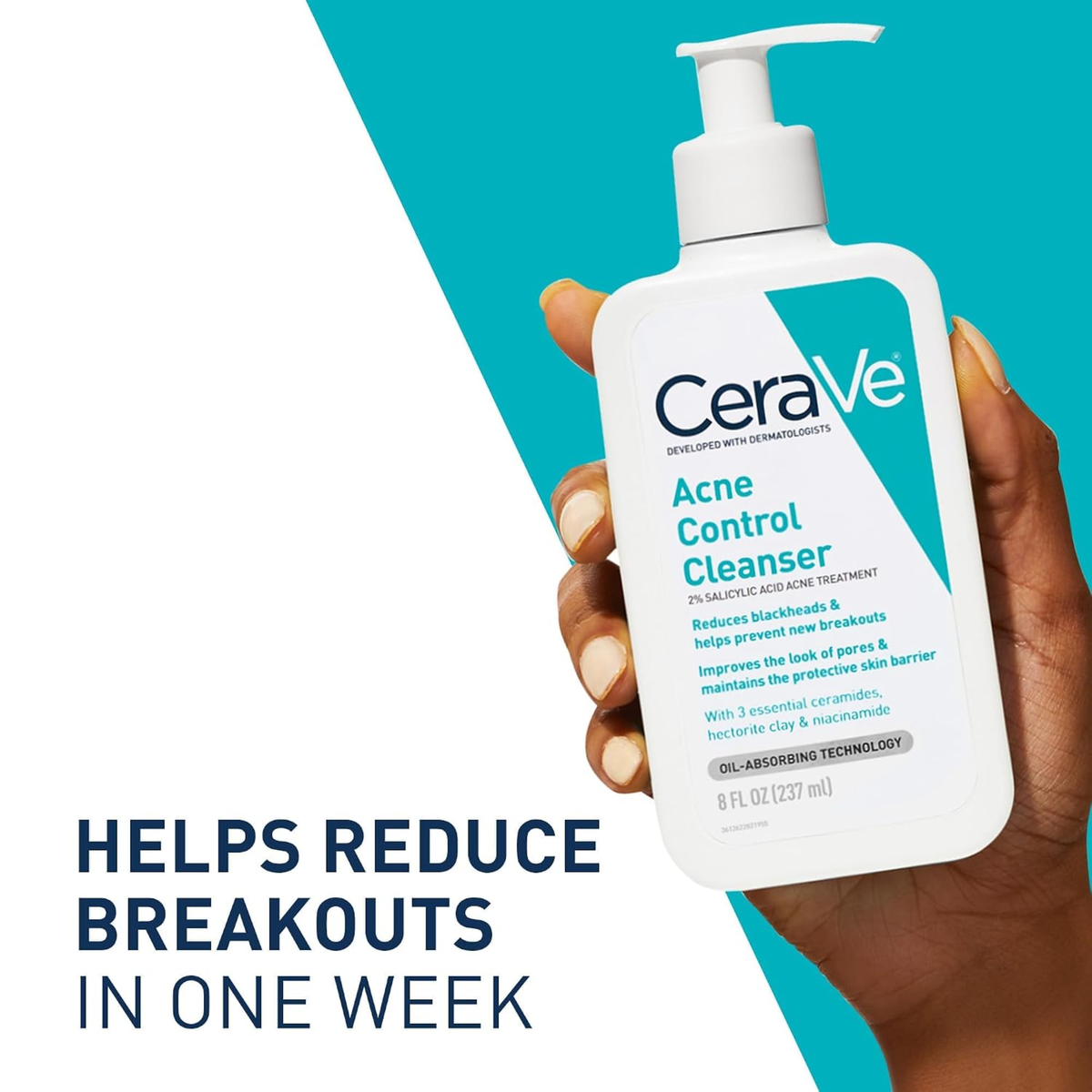 CeraVe Acne Control Cleanser with 2% Salicylic Acid