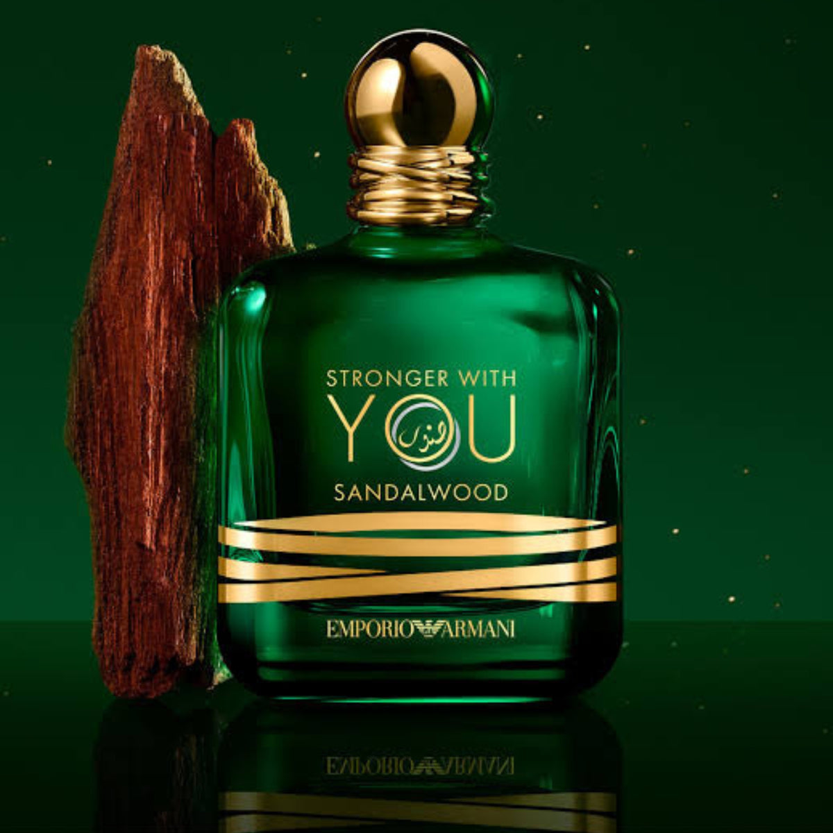 Emporio Armani Stronger With You Sandalwood Exclusive Edition Eau de Parfum for Men - 3.3 FL OZ / 100ml EDP Spray