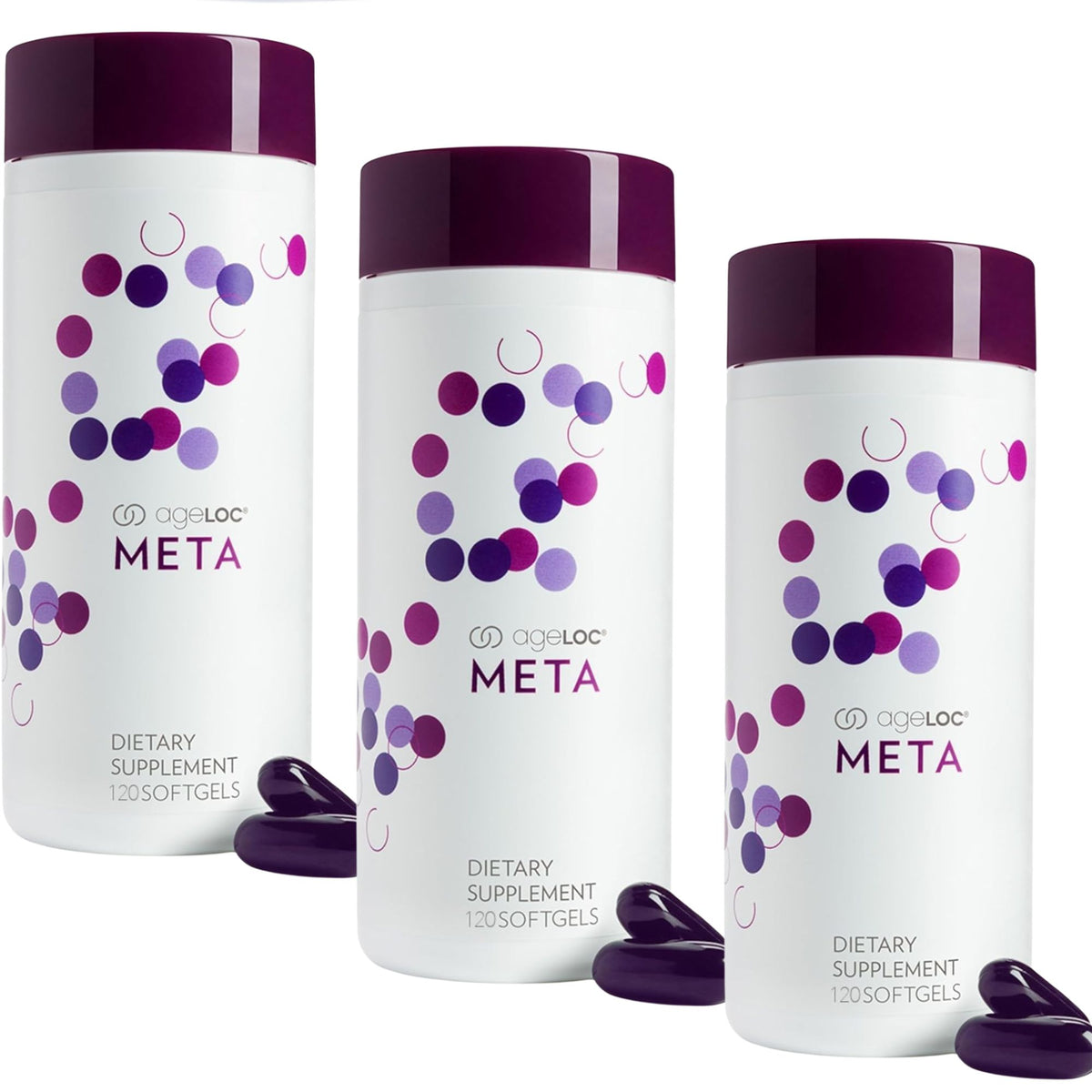 Nu Skin ageLOC Meta Metabolic Health Supplement - 120 Softgels