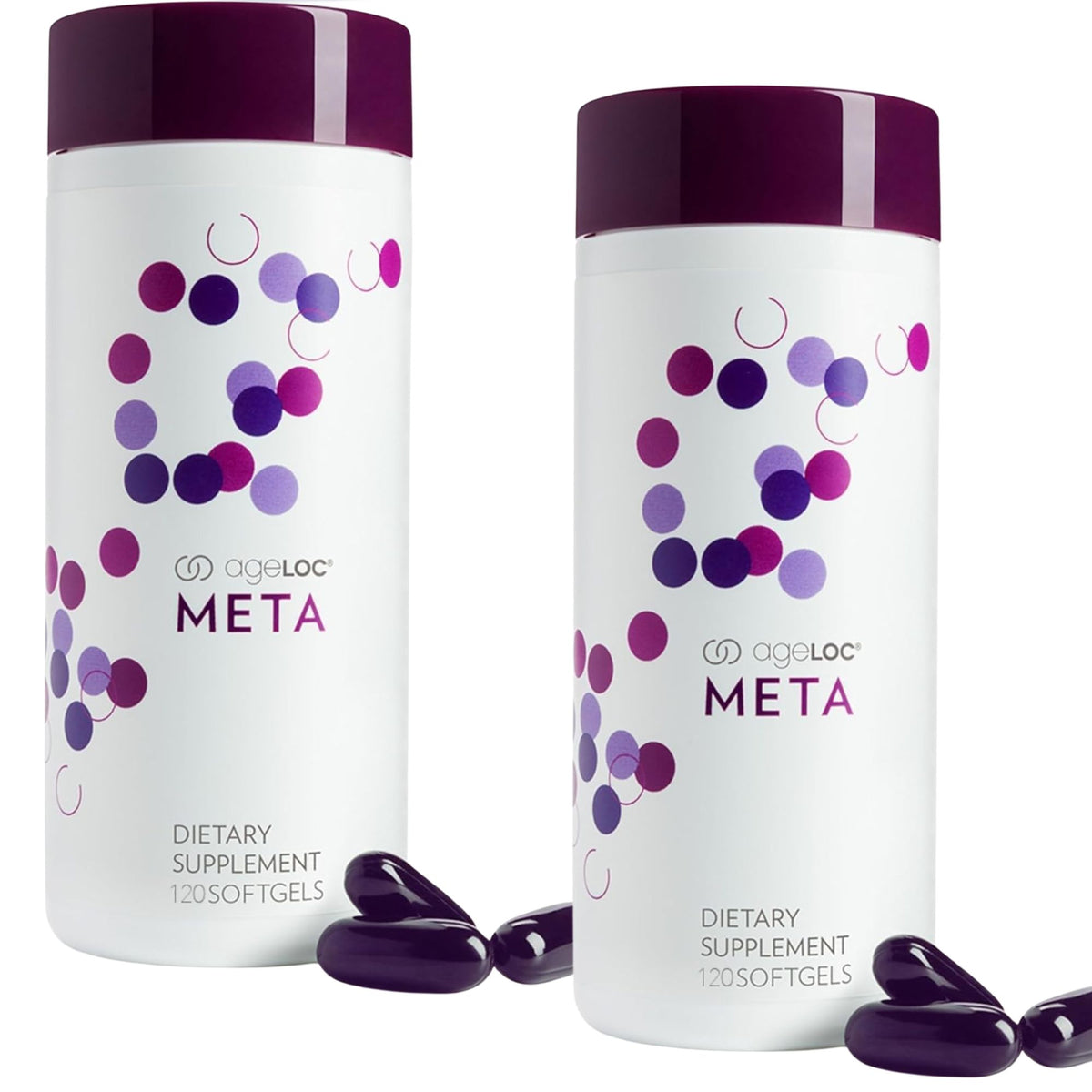 Nu Skin ageLOC Meta Metabolic Health Supplement - 120 Softgels