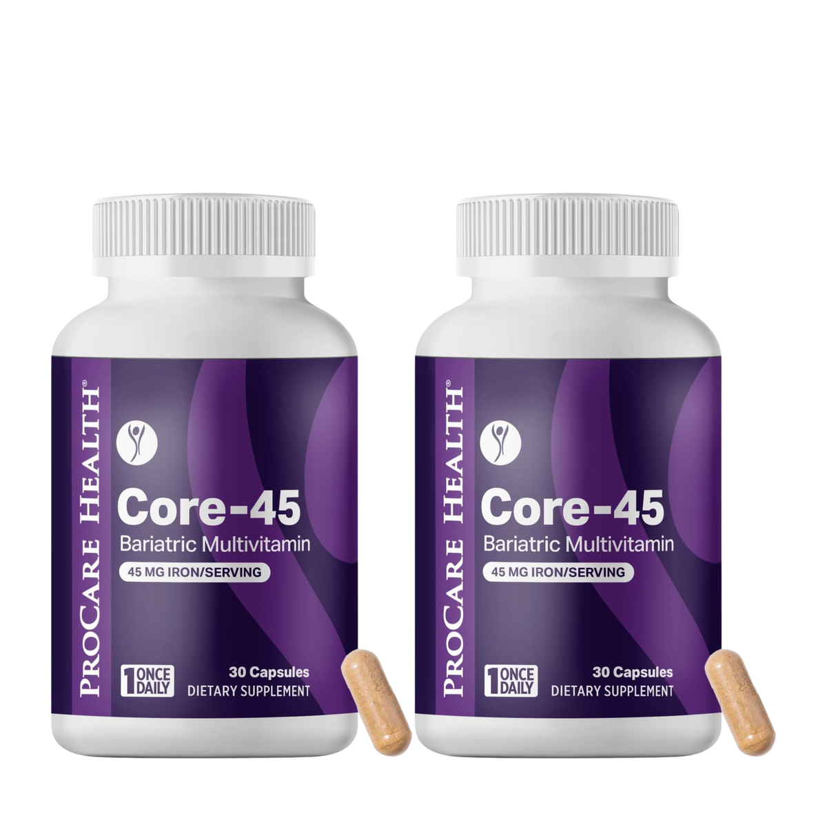 ProCare Health Core-45 Once Daily Bariatric Multivitamin - 30 Capsules