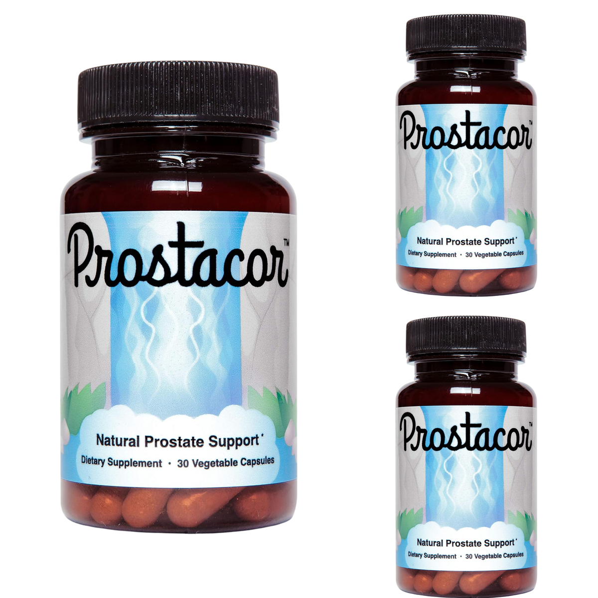 Prostacor Natural Prostate Support Supplement (30 Vegetable Capsules)