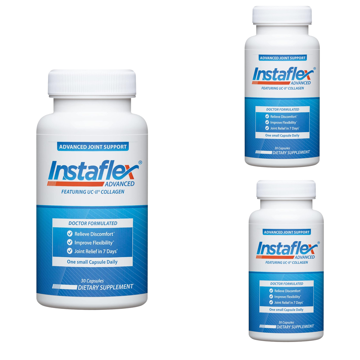 Instaflex Advanced Joint Support Supplement Featuring UC-II Collagen (30 Capsules)