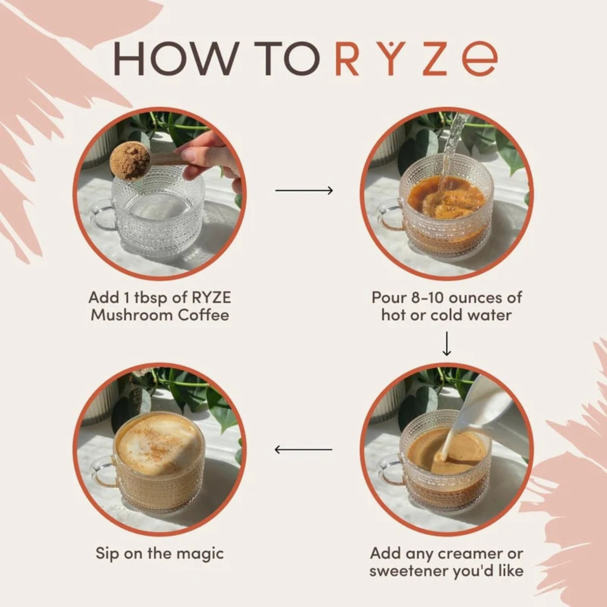 RYZE Superfoods Mushroom Coffee - 
