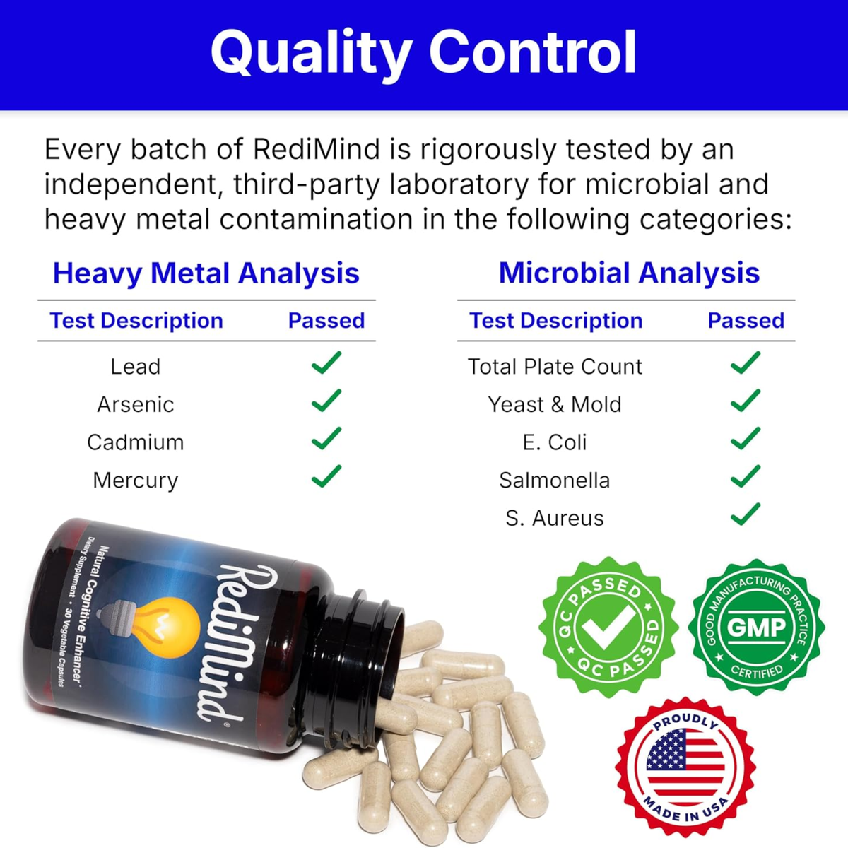 RediMind Natural Cognitive Enhancer