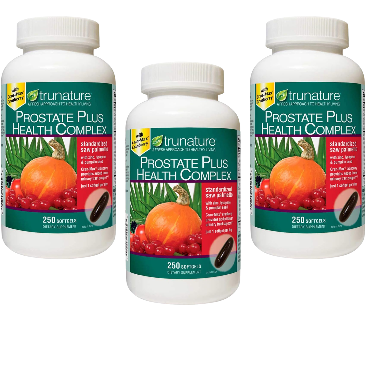 trunature Prostate Plus Health Complex - 250 Softgels
