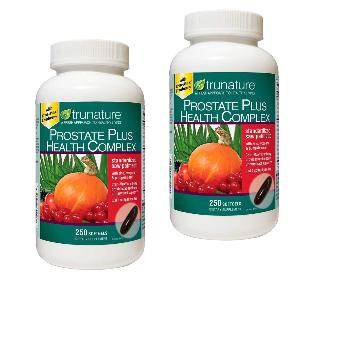 trunature Prostate Plus Health Complex - 250 Softgels